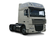 Car Hire Skegness - 44 Tonne Sleeper Truck - Truck hire Skegness